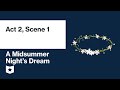 Themes and Characters in A Midsummer Night's Dream