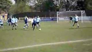 Ironside Hickey Cup Final - Kev miskick provokes laughter