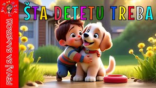 💖 Šta detetu treba 💖 Pevaj Sa Sandrom dečije pesme i dečije priče