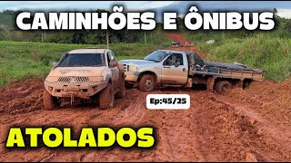 CAMINHÕES E ÔNIBUS NÃO PASSAM SEM RESGATE.