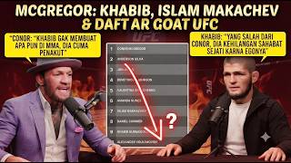 SEBUT KHABIB PENAKUT! McGregor Bicara Soal Khabib,Islam Makachev Dan GOAT UFC #ufc #mma #mcgregor