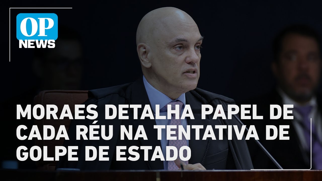 Moraes detalha papel de cada réu na tentativa de golpe de Estado | O POVO NEWS