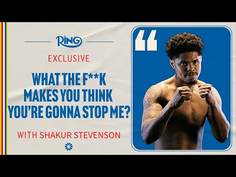 Shakur Stevenson Ready To TRADE HEAT With William Zepeda