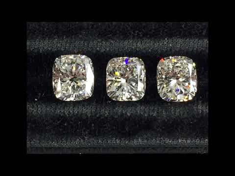 Cushion Cut Diamonds 2 carat F-H, Flawless-VS