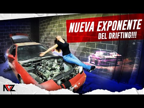 LES PRESENTO A LA CHICA DEL DRIFT Y SU PROYECTO 240SX SWAP LS 5.7 🏁💨