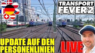 🔴 LIVE 🔴 | ZUG-UPDATE AUF DEN PERSONENLINIEN | Deutschland Map | S8 F144