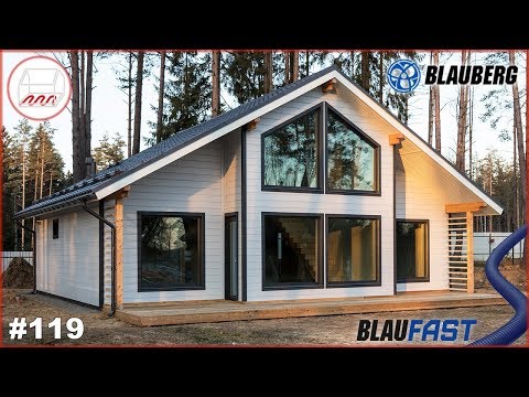 Нарядный каркасник 9*12 и вентиляция в нём - Blauberg Blaufast