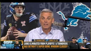 THE HERD | Colin Cowherd SHOCKED, Detroit Lions Super Bowl Window Is CLOSED | NFL