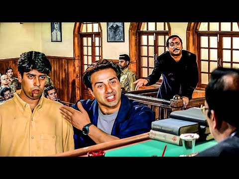 Sunny Deol जज साहब के उपर हुआ फायर होस उड़े सबके | फ़र्ज़ एक्शन सीन्स | Action Hindi Full HD Movie