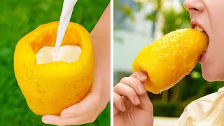 🥭 ES KRIM MANGGA DIY 🍦 Hidangan Penutup Musim Panas untuk Dimasak di dekat Kolam Renang 🏝️