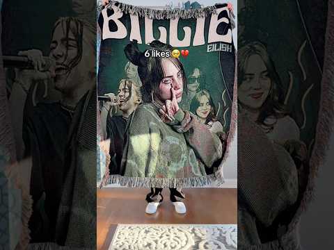 You can get a blanket in my bio 🥺❤️ #billie #billieeilish #billieeilishfan