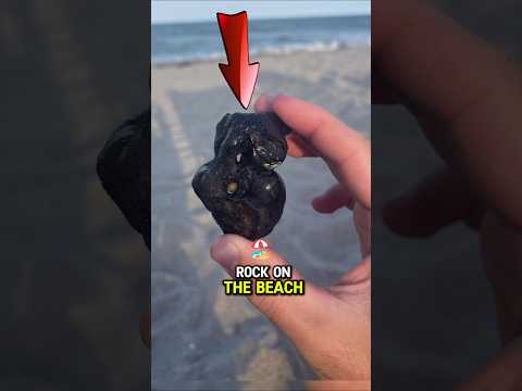 Boy Found Strange Rock On The Beach #story