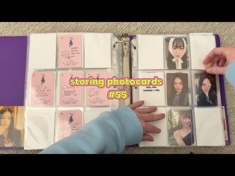 Storing Photocards in My Binders #55