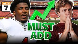 Week 7 Waiver Wire Has Upside
