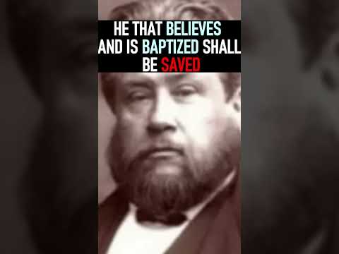 He that Believes and is Baptized shall be Saved - Charles Spurgeon Sermon #shorts #christianshorts
