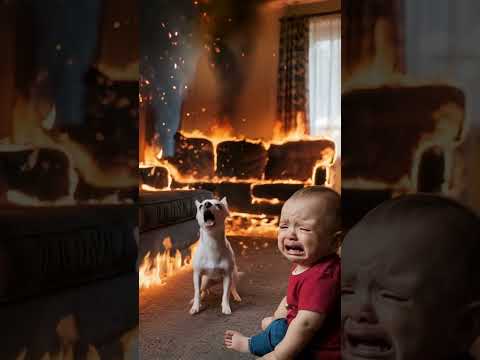 🔥 Heroic Chihuahua Saves Baby from Living Room Inferno – Unbelievable Rescue! 🐾❤️