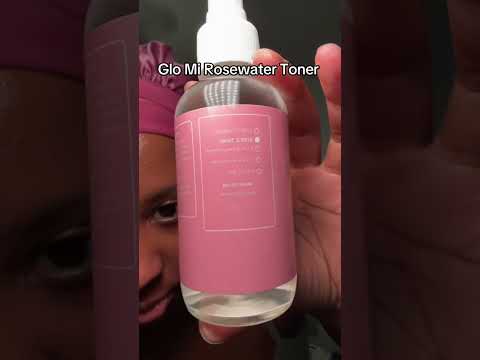 #foryou #foryoupage #fypシ゚viral #glomi #toner #rosewater #rose #water #skincare #skincareroutine