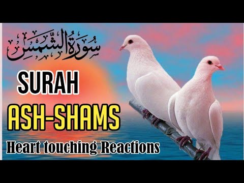 Surah Ash-Shams 🔥 | Heart Touching Quran Recitation | Soothing & Emotional Reaction