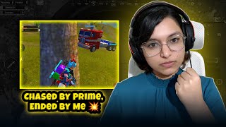Chased by Prime, Ended by Me #bgmihighlights #ladypredator #bgmi