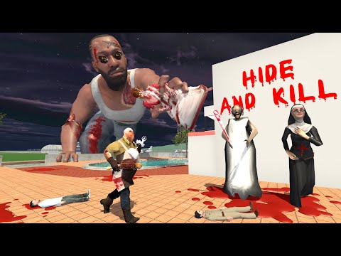 Franklin Play Hide And Kill With Granny And Every Ghost | INDIAN BIKE DRIVING 3D