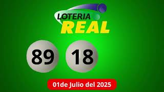 Resultados de la Lotería Real de hoy 01 de Julio del 2025