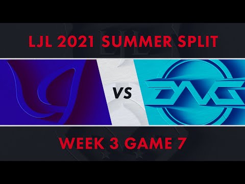 CGA vs DFM｜LJL 2021 Summer Split Week 3 Game 7