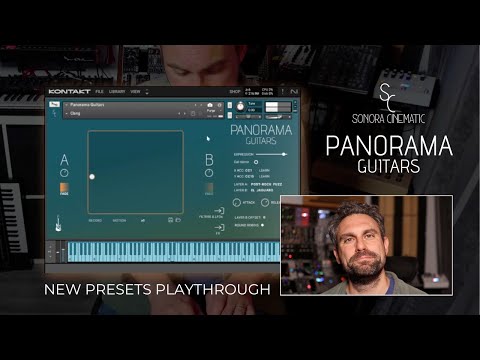 Sonora Cinematic Panorama Guitars FREE UPDATE - 50 New Presets!