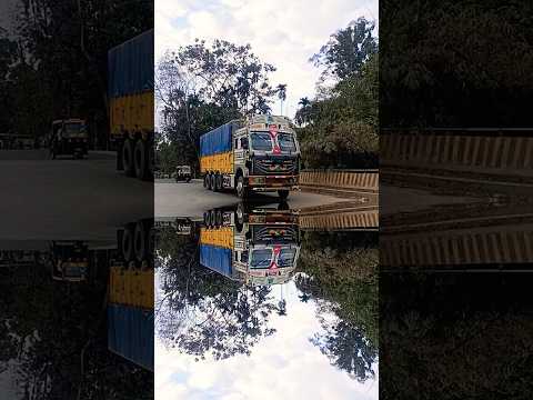 TATA SIGNA 4830.TK BODY TRACK 16WHEEL #shortvideo #automobile #tatasigna5530 #usa #tata3525signa