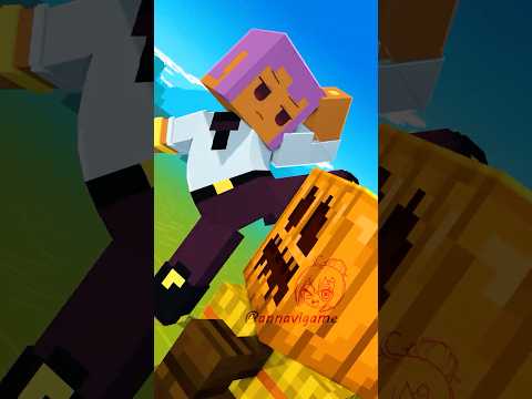 Alex vs. The Scarecrow (It Didn't Go Well)  #マイクラ #minecraftanimation ＃マイクラアニメ