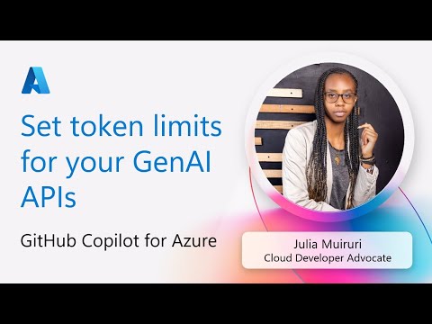 Set token limits for your GenAI APIs