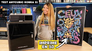 Anycubic Kobra S1, une Bambu Lab à moitié prix et créations de projets 3D !