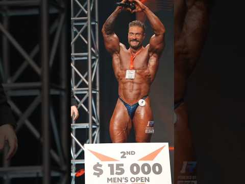 Chris Bumstead Takes 2nd in Open Debut, Then Retires #shorts #short #shortvideo #shortsvideo