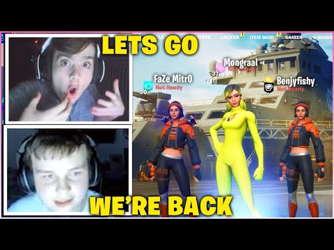MONGRAAL FINALLY Reunites With BENJYFISHY & MITRO Then CHALLENGED Last Player To 1v1 & This Happened