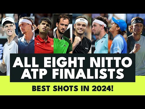 All Eight Qualifiers Best Shots This Season! | Nitto ATP Finals 2024