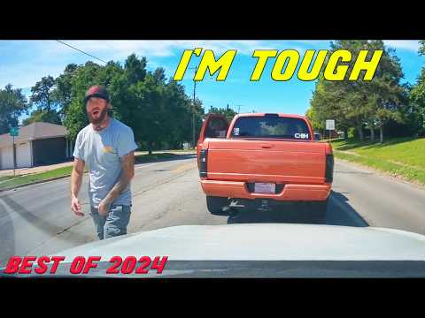 MOST INSANE ROAD RAGE VIDEOS OF THE YEAR 2024