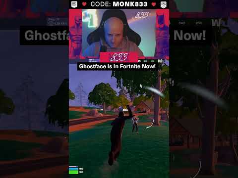 When Ghostface Drops in Fortnite