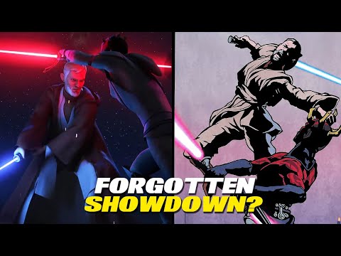 The ORIGINAL Obi-Wan vs Maul Duel On Tatooine