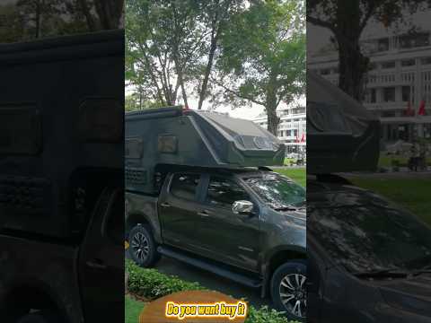 Truck camper - Would you like to go camping with it?#truck #camper #camping