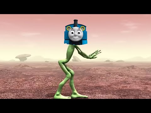 Thomas & Friends vs Dame tu Cosita dance Cover (MUSIC COVER)