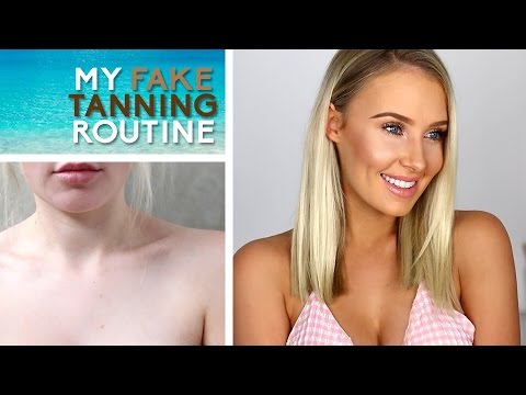 My FAKE TANNING Routine & Tips! | Lauren Curtis