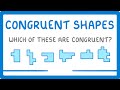 Congruent Shapes and Transformations