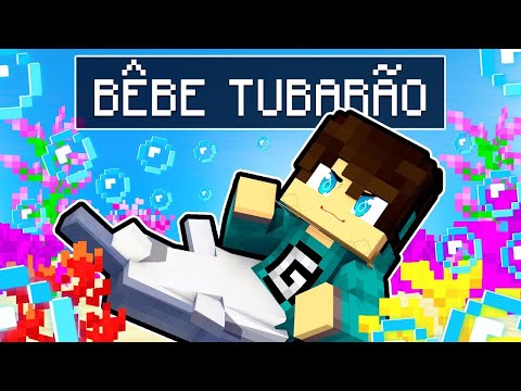 FAMÍLIA RICA ADOTOU o BEBÊ TUBARÃO no Minecraft ✭ Guihh ✭