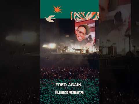 FRED AGAIN.. | FUJI ROCK FESTIVAL’ 25 #フジロック #shorts