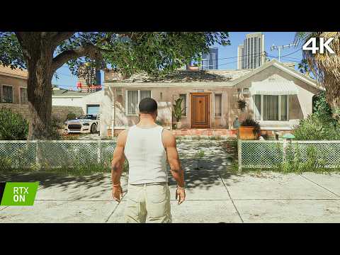 Grand Theft Auto V ENHANCED Gameplay Walkthrough PART -1 | NaturalVision Insane Graphics [4K 60FPS]