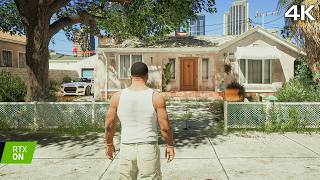 Grand Theft Auto V ENHANCED Gameplay Walkthrough PART -1 | NaturalVision Insane Graphics [4K 60FPS]