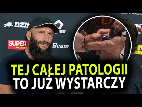 DAWID ZAŁĘCKI NA GORĄCO PO PRZEGRANEJ Z MICHAŁEM PASTERNAKIEM NA GALI FAME 26