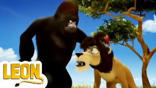 Leon - Gorila novato 🦍 | Dibujos animados divertidos de animales para niños