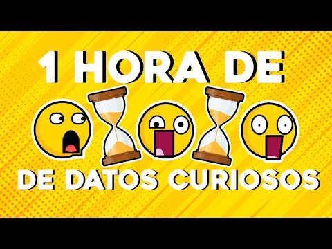 1 HORA SIN PAUSAS DE DATOS CURIOSOS y COSAS QUE NO SABÍAS! ⏰😲