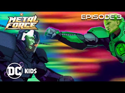 DC Metal Force | Green Lantern vs Brainiac! FULL EPISODE 3 | @dckids