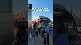 Take Big Blue Bus to SoFi Stadium for Game Days!